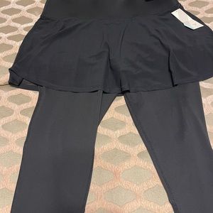 Lane Bryant Livi Active Mesh Skirt Active Legging